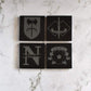 Slate Coaster Set